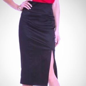 Guess by Marciano satin pencil skirt
